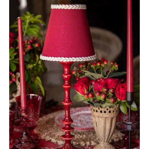 Lamp Base | Rouge | Rechargeable