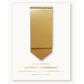 Leatherette Bookmark | 4 Colours