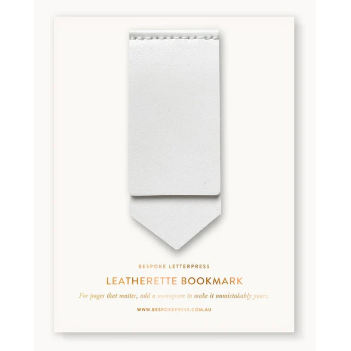 Leatherette Bookmark | 4 Colours