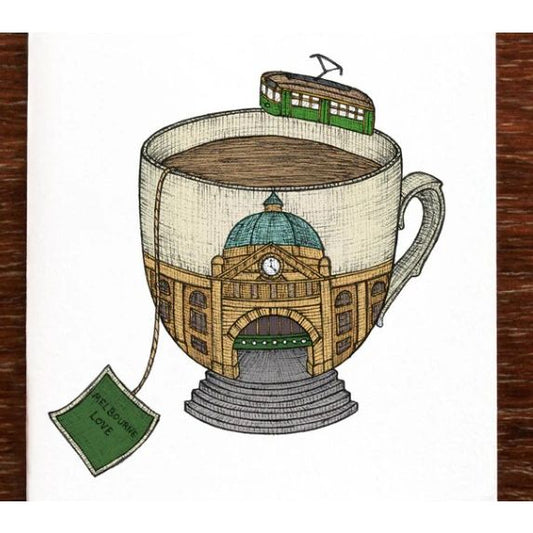 Blank Card | Melbourne Teacup