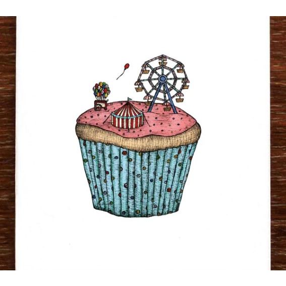 Blank Card | Cupcake Carnival