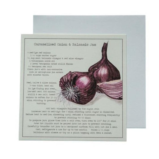 Card | Caramelised Onion Balsamic Jam