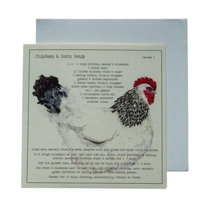 Card | Chicken & Corn Soup