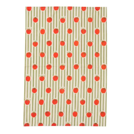 Cotton Tea Towel Set of 3 | Tomatoes