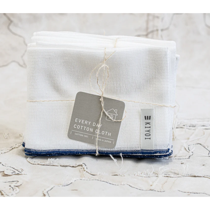 Japanese Cotton Kitchen Cloth Set – Absorbent Everyday Dish Towels