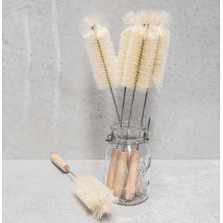 35cm Natural Bottle Brush – FSC Beechwood &amp; Natural Bristles