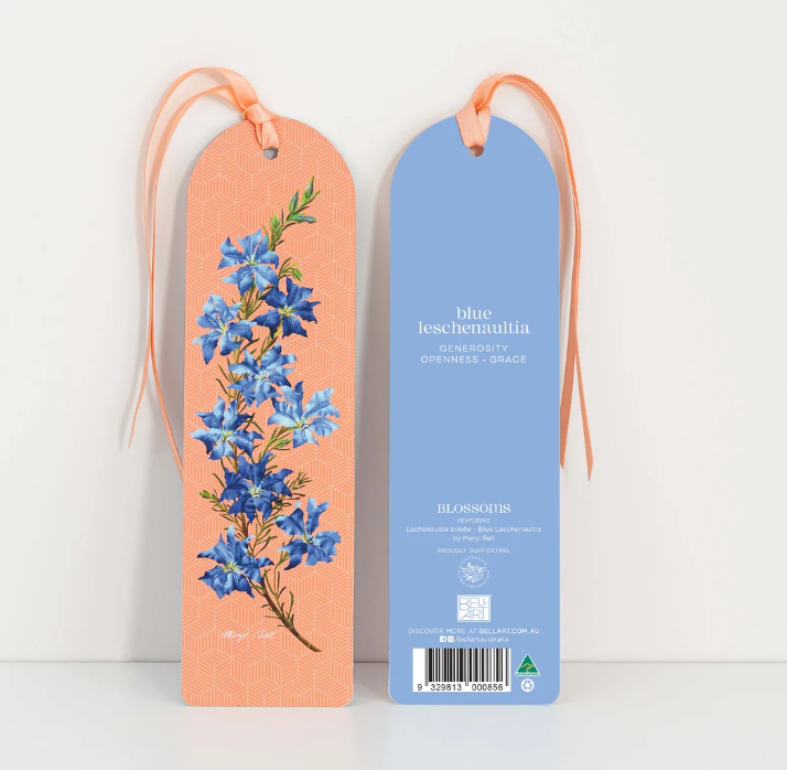 Australian Wildflower Bookmark | Blossoms Native Floral Bookmark