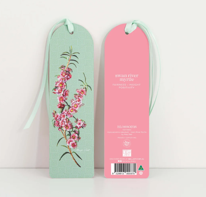 Australian Wildflower Bookmark | Blossoms Native Floral Bookmark