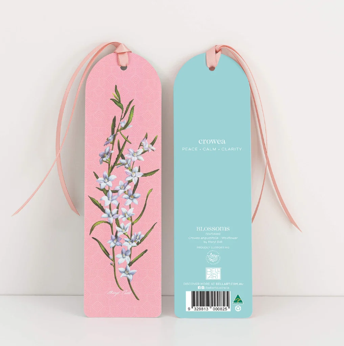 Australian Wildflower Bookmark | Blossoms Native Floral Bookmark