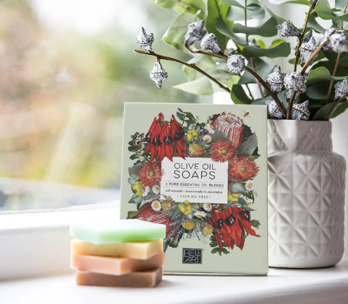 Australian Olive Oil Soap Gift Box | Natural Essential Oil Blends