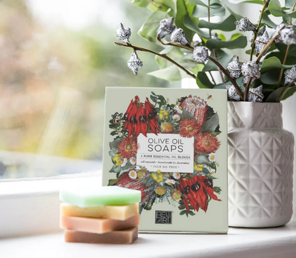 Australian Olive Oil Soap Gift Box | Natural Essential Oil Blends