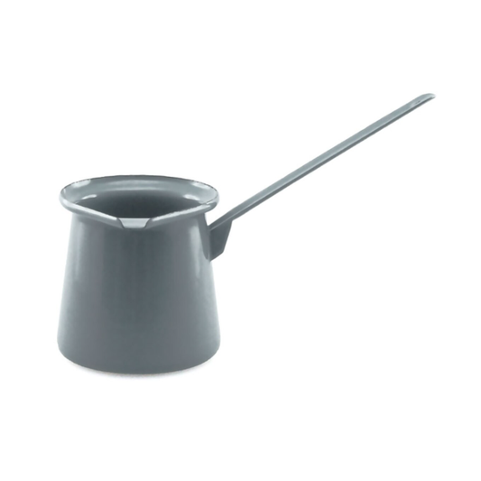 Enamel Milk Pan | 350ml Small Saucepan for Warming Milk & Butter