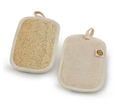 Loofah Scour & Wash Pad | Natural Plastic Free Kitchen Scrubber