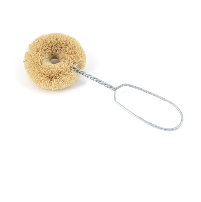 Natural Coconut Dish Brush | Plastic Free Scrubbing Brush with Wood Handle