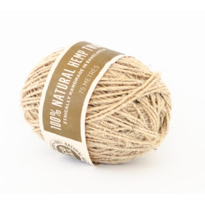 Natural Hemp Twine | 75m Fair Trade Garden &  Craft String