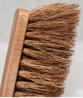 Coco Fibre Fireplace Brush | FSC Beechwood Natural Hearth Brush