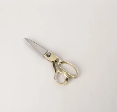 Handmade Brass Tailor Scissors | 3 Sizes