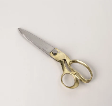 Handmade Brass Tailor Scissors | 3 Sizes