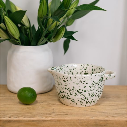 Speckled Ceramic Pouring Bowl | 23cm