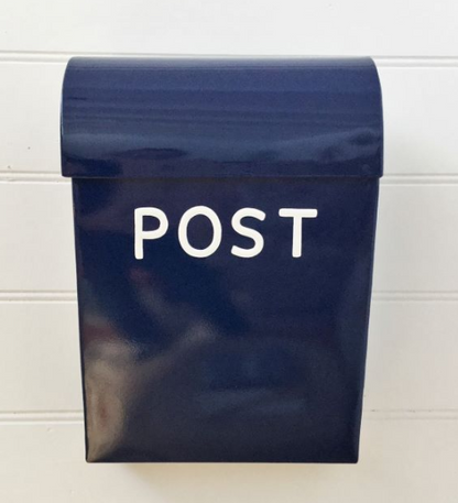 Lockable Large Post Box | Metal Mailbox | Assorted Colours