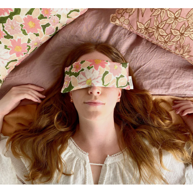 Lavender Eye Pillow | Organic Relaxation Wheat Heat Pack