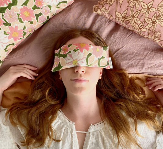 Lavender Eye Pillow | Organic Relaxation Wheat Heat Pack