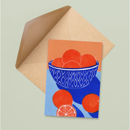 Card | A6 | Moroccan Oranges