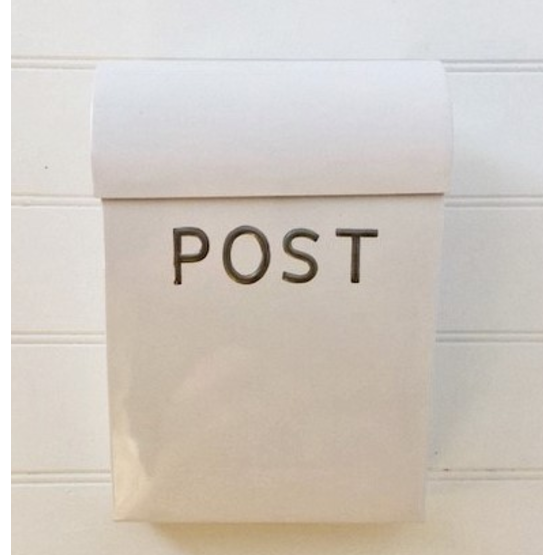 Post Box | White | Large Lockable