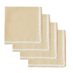 Cotton Napkins Set of 4 | Available in 4 Colourways