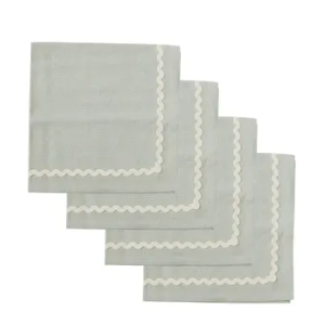 Cotton Napkins Set of 4 | Available in 4 Colourways