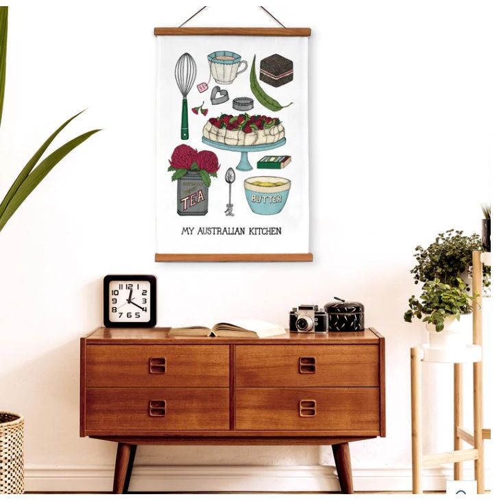 Tea Towel | Aussie Tea Cups