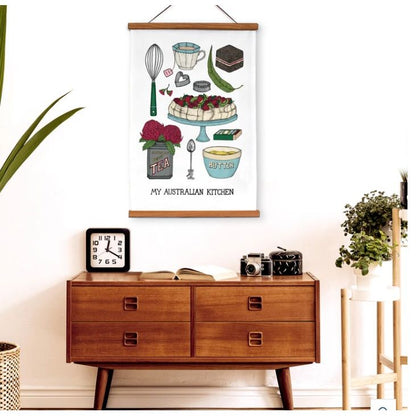Tea Towel | Aussie Tea Cups