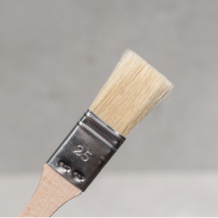 25mm Beechwood Pastry Brush – Natural Bristle Baking Brush