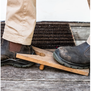 Solid Oak Boot Jack | FSC Wooden Boot Remover Made in UK