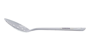 Falcon Enamel Perforated Spoon 30cm – Duck Egg Blue or White