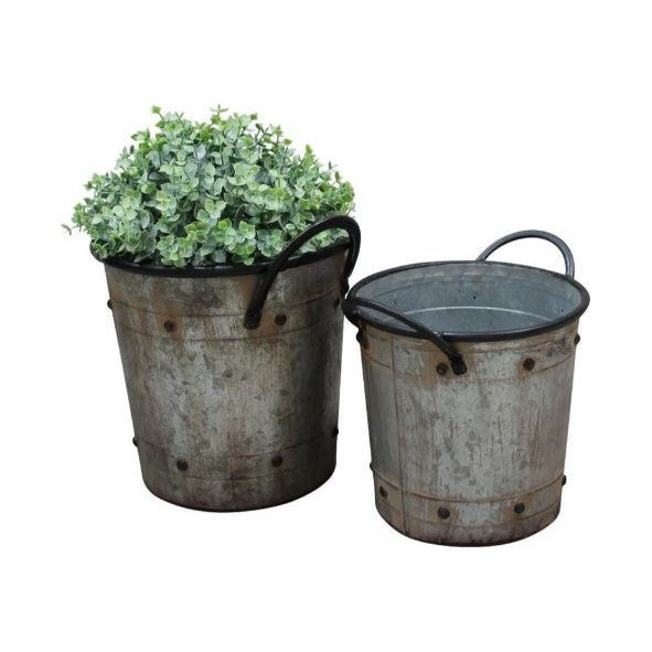 Round French Metal Tub | 2 Sizes