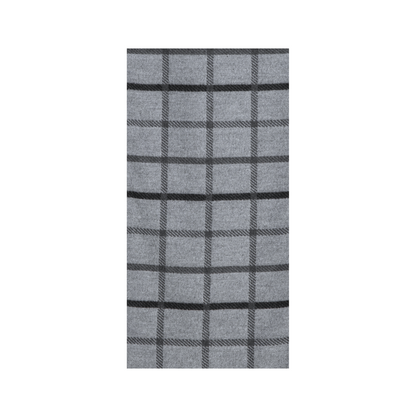 Scarf | Reversible | Plaid Check Grey