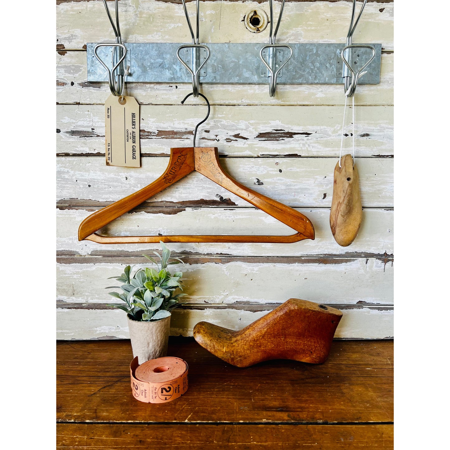 Vintage Wooden Shoe Form